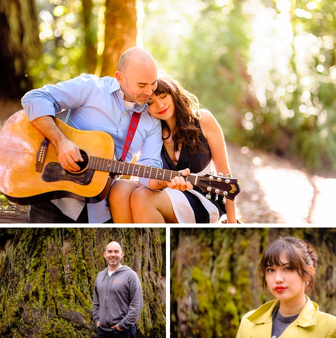 Big Basin Redwoods State Park Engagement by Funny Bunny Photography on ArtfullyWed.com