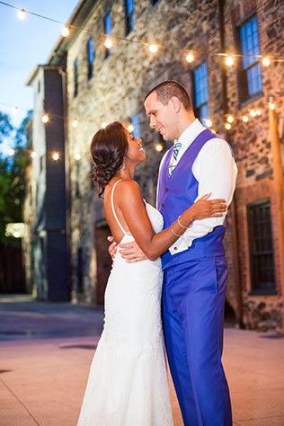 A vibrant artistic and industrial wedding for two artists by George Street Photo & Video