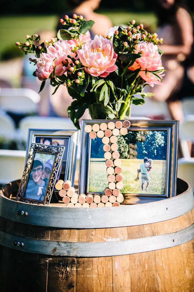 A beautiful coral, turquoise and blush summer vineyard wedding in Virginia | Grant & Deb Photographers: http://grantdeb.com