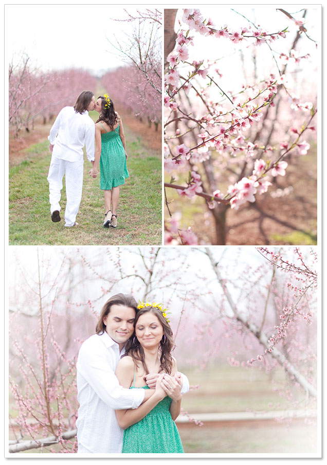 Orchard Engagement Session by Green Tree Photography on ArtfullyWed.com