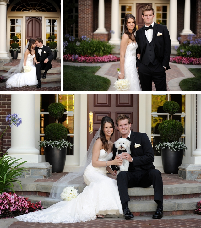 A gorgeous and elegant private estate wedding in California by Gavin Wade Photographers || see more on blog.nearlynewlywed.com