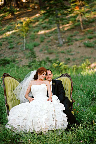 A Robin Hood-themed wedding by Heidi Huber Photography || see more on blog.nearlynewlywed.com