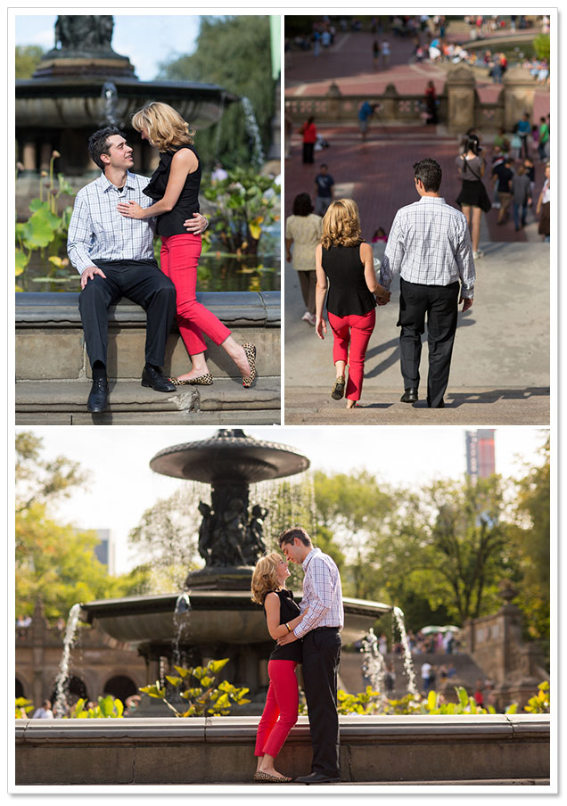 Central Park Engagement Session by Heartprint Photography on ArtfullyWed.com