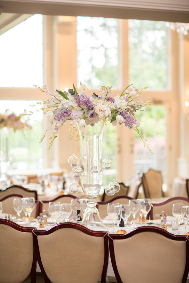 An elegant lavender estate wedding in the garden at Park Savoy by Idalia Photography