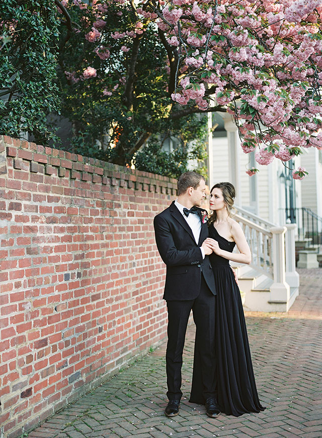 A sexy and romantic fifth anniversary session in Old Town Alexandria by Inés Zrinski Photography and A. Griffin Events