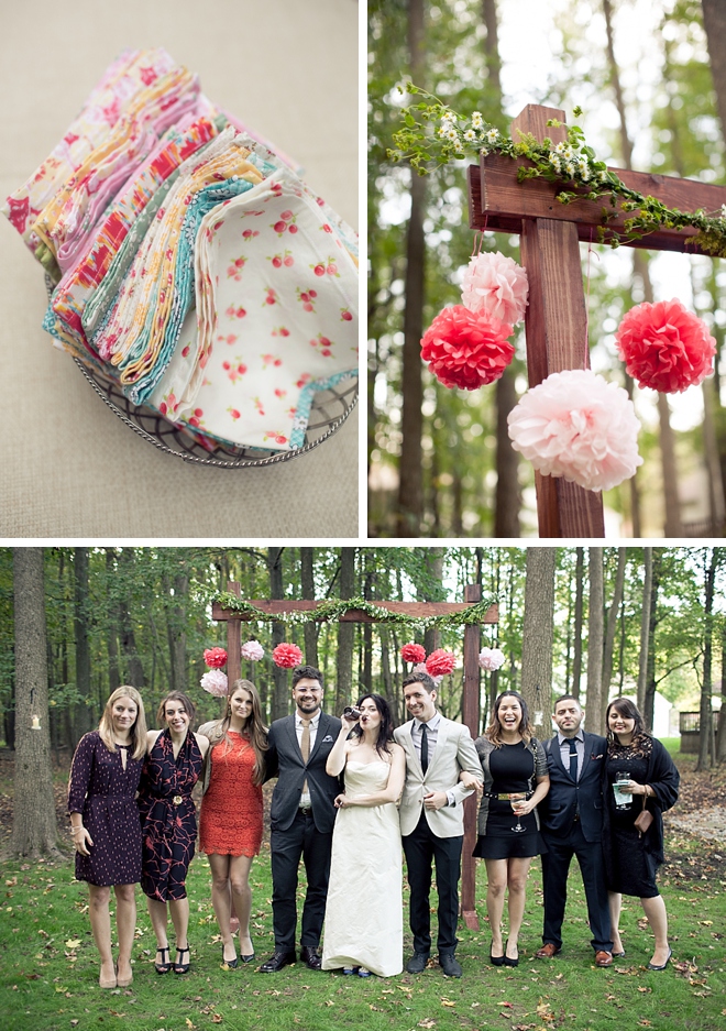 DIY Backyard Wedding by Isabelle Selby Photography on ArtfullyWed.com