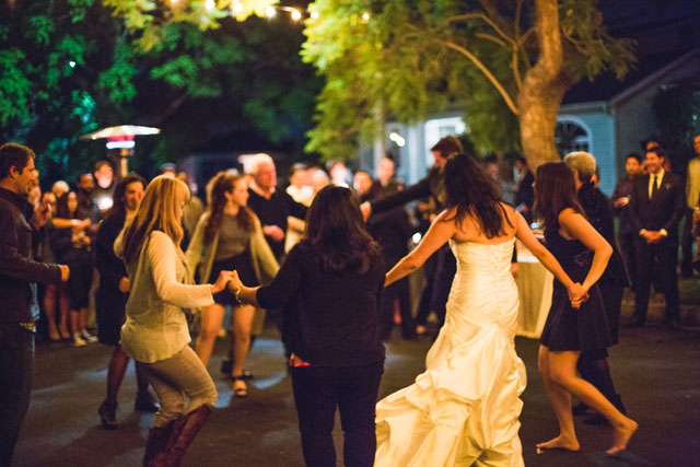 A neighborhood block party Friendsgiving celebration turns into a surprise pop-up wedding | Jacqueline Pilar Photography: http://pilarreflections.blogspot.com | Wild Heart Events: http://www.wildheartevents.com