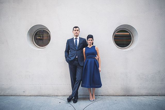 A Mad Men inspired engagement shoot in the Upper East Side by Jaylim Studio