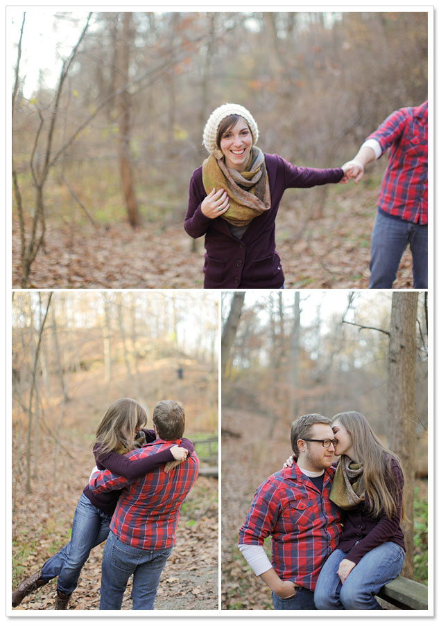 Frick Park Engagement Session by Jordan Brittley Photography on ArtfullyWed.com