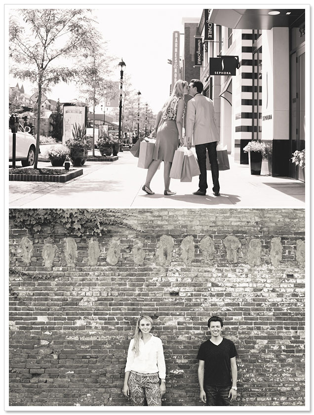 Crocker Park Engagement Session by Jessica Christie Photography on ArtfullyWed.com