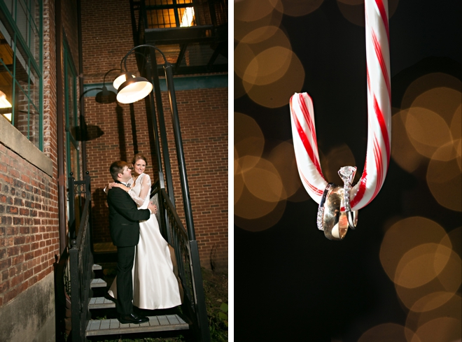 A festive holiday-themed wedding in South Carolina | Jennifer Stuart Photography: http://www.jenniferstuartphotography.com