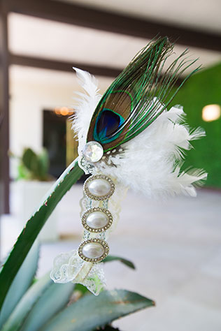 A lavish Great Gatsby-inspired wedding celebration with a vintage travel motif | Jenny Bright Photography: http://jennybright.com