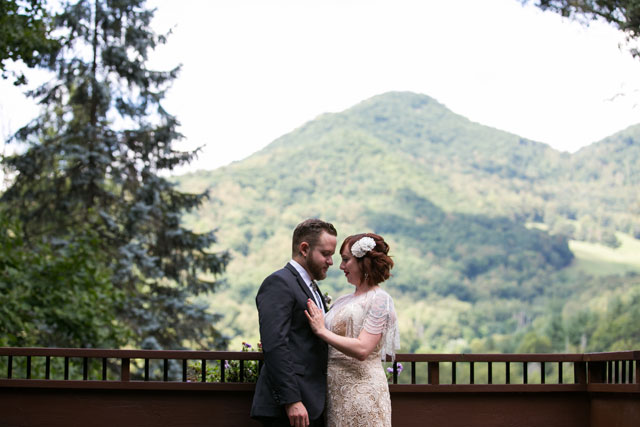 A North Carolina rustic mountain wedding with colorful flowers and DIY details | Jenny Tenney Photography: http://www.jennytenney.com