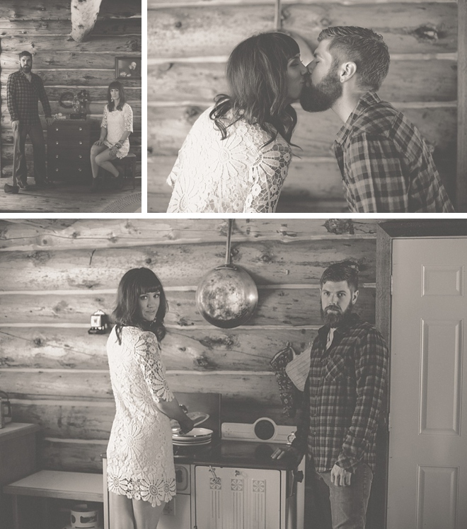 Lumberjack-Inspired Engagement by Jessica Christie Photography on ArtfullyWed.com