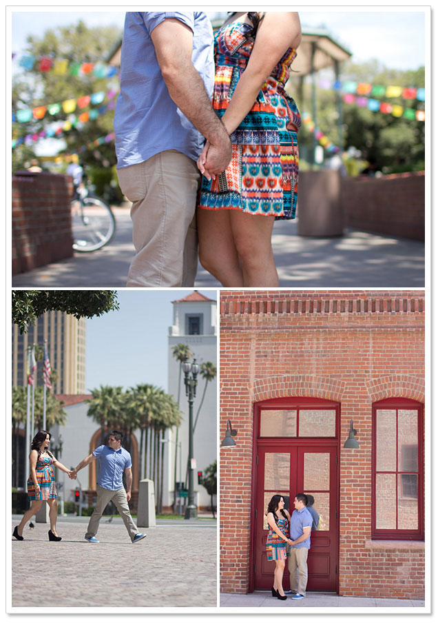 Olvera Street Engagement Session by Johnny Jaquez Photography on ArtfullyWed.com