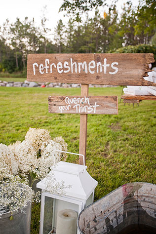 A DIY country wedding in the couple's backyard in Southern Ontario | Jono & Laynie [Photo + Film]: http://www.jonoandlaynie.com
