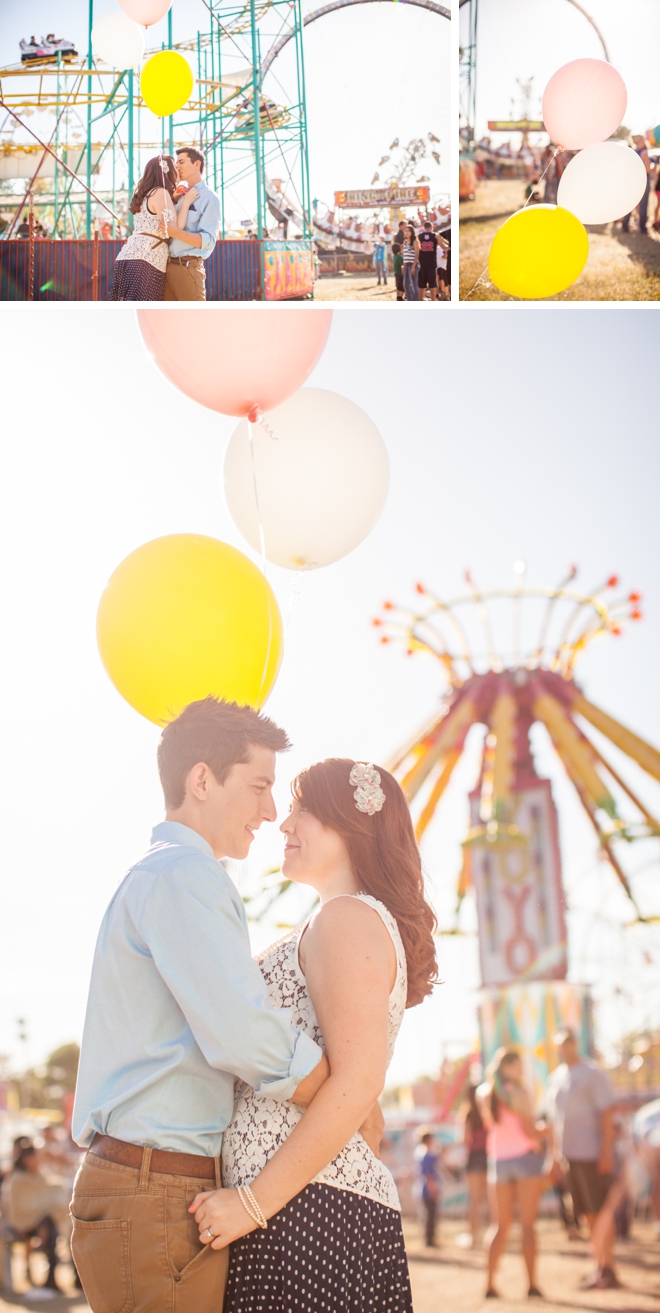 Whimsical Carnival Couple's Shoot by Katelyn Owens Photography