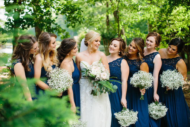 A sweet and adorable woodland wedding in Georgia by Kathryn Elisabeth Photographs