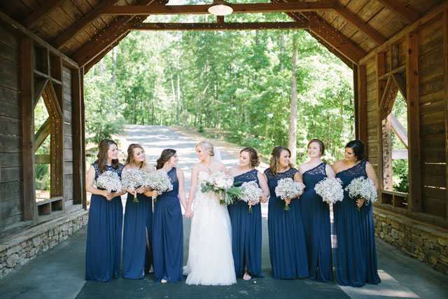 A sweet and adorable woodland wedding in Georgia by Kathryn Elisabeth Photographs