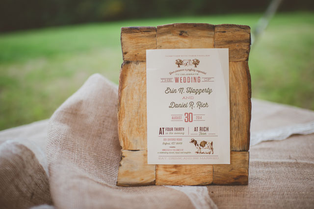 A charmingly rustic and romantic summer wedding at a New England dairy farm | Katie Slater Photography: http://katieslaterphotography.com