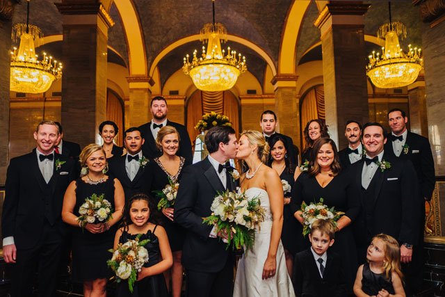 A glam and glitzy New Year's Eve wedding celebration in Cleveland | Kayla Coleman Photography: http://www.kaylacolemanphotography.com