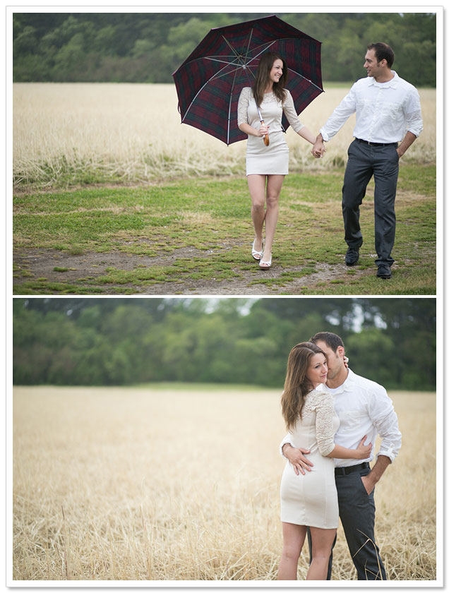 April Showers Engagement Session by Kristen Booth on ArtfullyWed.com