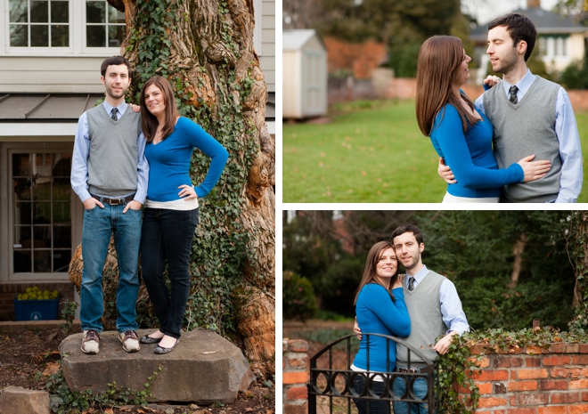 Historic Leesburg Engagement Session by Kelly Ewell Photography on ArtfullyWed.com