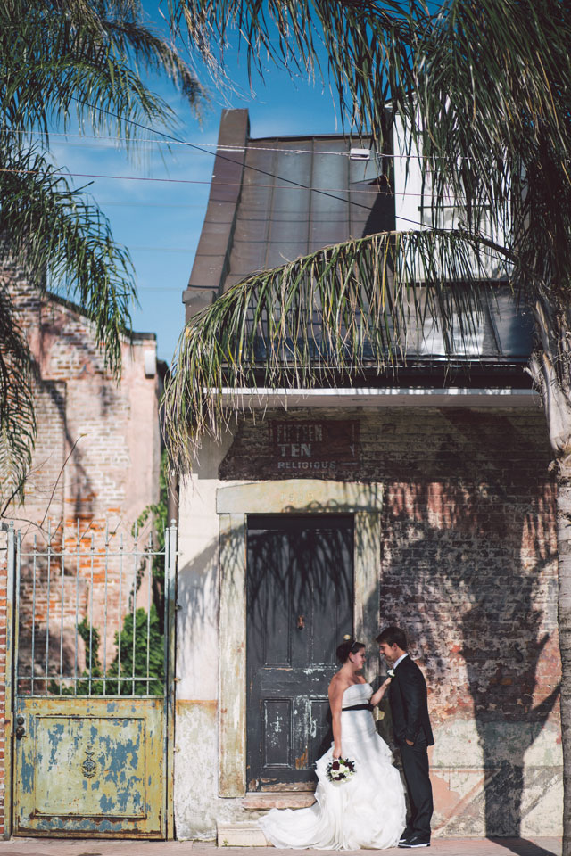 A Creole cottage wedding in New Orleans with amazing food, cigars and scotch, and Beignets instead of wedding cake // photo by Krista Turner Photography: http://www.kristaturnerphotography.com || see more on https://blog.nearlynewlywed.com