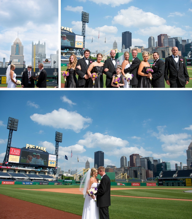 PNC Park Wedding by Krystal Healy Photography