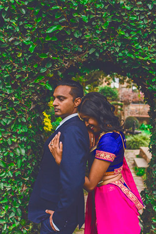 A colorful and romantic garden anniversary shoot in South Africa by L'Afrique Photography