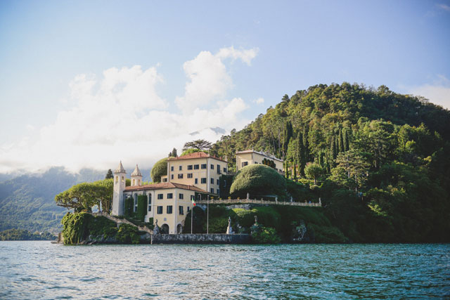 A Lake Como wedding with Tuscan details, olive branches and vintage touches by L&V Photography and TheKnotInItaly