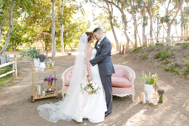 A glam Temecula winery wedding with a neutral color palette by Leah Marie Photography
