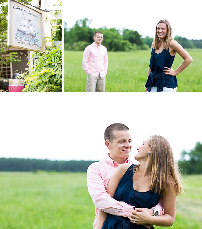 Williamsburg Winery Engagement by Leigh Skaggs Photography
