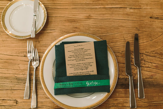 A California seaside wedding with emerald green and geometric details | Let's Frolic Together: http://www.letsfrolictogether.com
