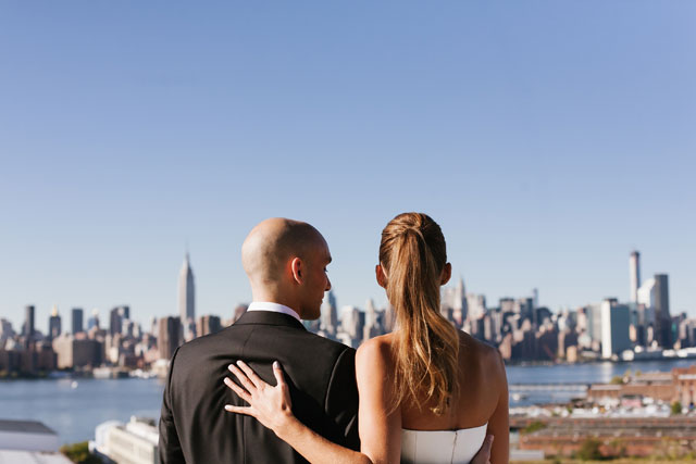 An urban wedding in Brooklyn at the Wythe Hotel by Levi Stolove Photography