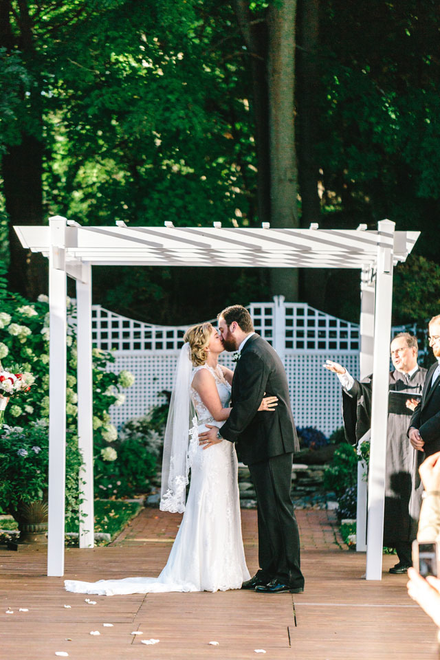 A jewel-toned ruby and emerald New England wedding by Lex Nelson Photography