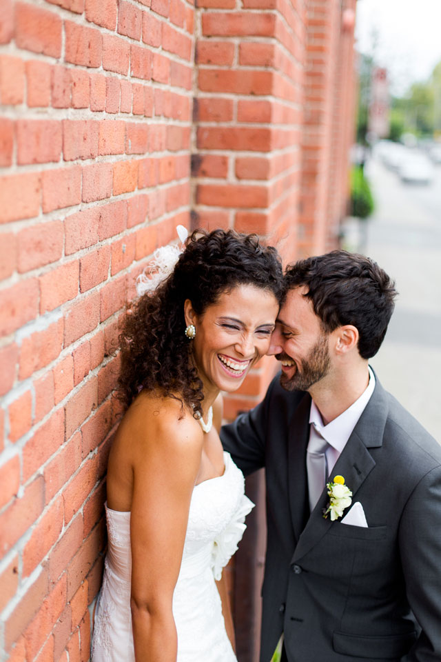 A rustic, chic yellow and navy blue wedding in Montreal | Lisa Renault Photographie: http://www.lisarenault.com