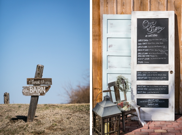 A perfect spring barn wedding with BBQ and romance by M and E Photo Studio || see more on blog.nearlynewlywed.com