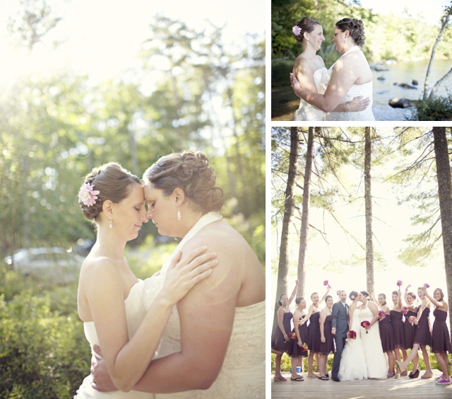 A beautiful New Hampshire wedding with DIY details by mat + ash photography || see more on blog.nearlynewlywed.com