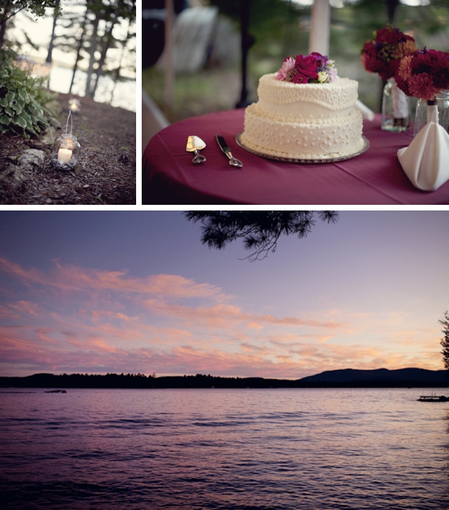 A beautiful New Hampshire wedding with DIY details by mat + ash photography || see more on blog.nearlynewlywed.com