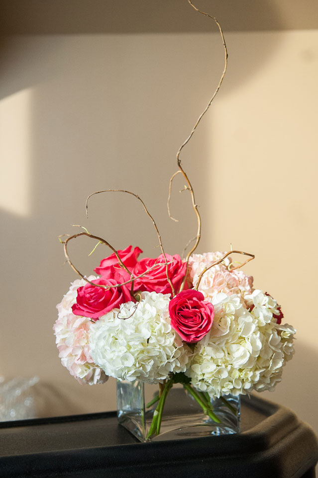 A preppy and elegant hot pink and navy blue wedding with exquisite florals | Meaghan Elliott Photography: http://www.mephotography.com