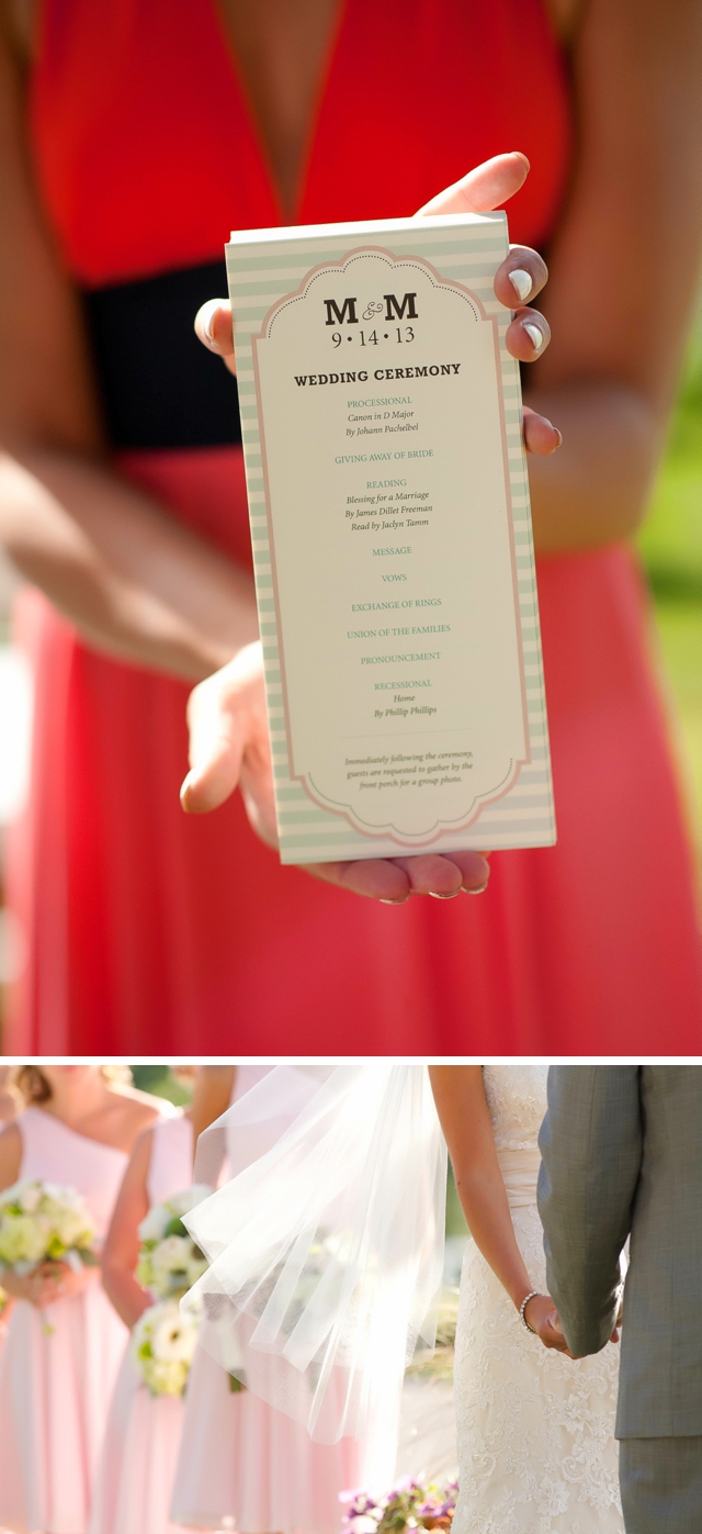 A blush, champagne and green lakeside wedding in south Michigan by Meg Darket Photography || see more on blog.nearlynewlywed.com