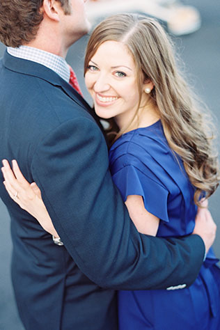 A romantic engagement session at a private airfield | Melissa Jill Photography: http://www.melissajill.com