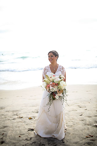A summer La Jolla beach wedding with Persian details | Melissa McClure Photography: http://www.melissamcclure.com