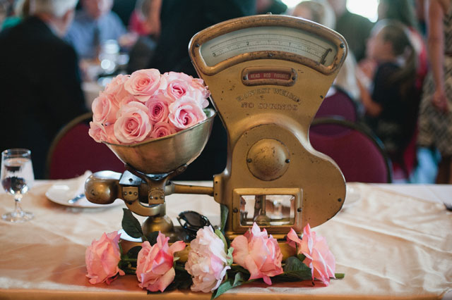 An elegant Seattle celebration at the Century Ballroom with DIY pink details // photos by Meredith McKee Photography: http://meredithmckee.com || see more on https://blog.nearlynewlywed.com