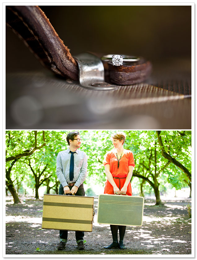 Quirky Coffee Shop Engagement by Murray Photography on ArtfullyWed.com