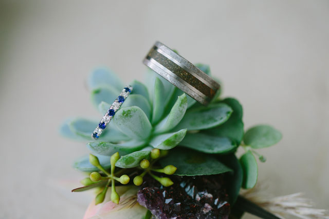 A Roger Williams Botanical Center wedding with geodes, minerals, botanicals and jewel tones by Olivia Gird Photography