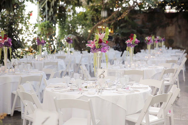 A romantic, flower-filled garden room wedding for two ballet dancers // photo by Pepper Nix Photography: http://www.peppernix.com || see more on https://blog.nearlynewlywed.com