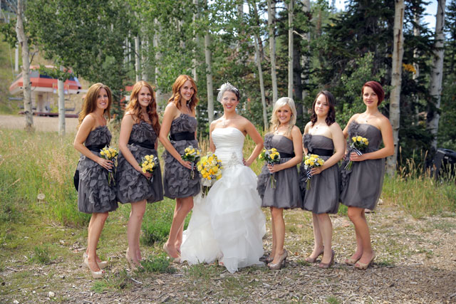 A chic wedding at 9000 feet in the mountains of Utah | Pepper Nix Photography: http://www.peppernix.com