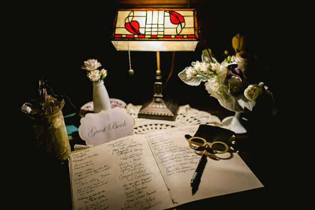 A vintage tavern wedding inspired by historic San Antonio with sweet DIY details // photo by Philip Thomas Photography: http://www.philipphotography.com || see more on https://blog.nearlynewlywed.com